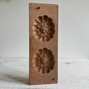 Vintage Kashigata Japanese Cake Wood Press by Richard Plumer